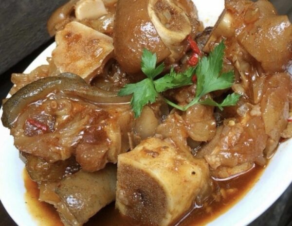 Soupe de patte de Boeuf