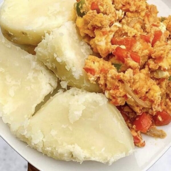 Boiled Yam